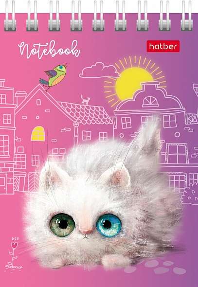 Notebook 40 sheets A7 - Cats