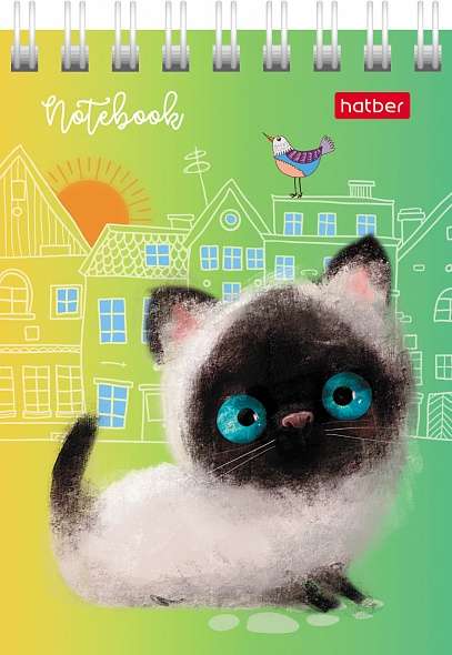 Notebook 40 sheets A7 - Cats
