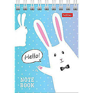 Notebook 40 sheets A7 - Funny Bunnies
