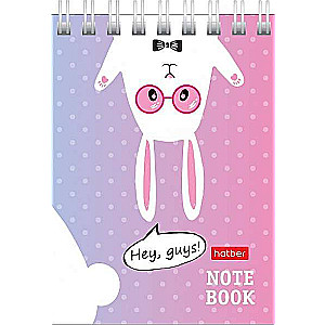 Notebook 40 sheets A7 - Funny Bunnies
