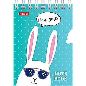 Notebook 40 sheets A7 - Funny Bunnies