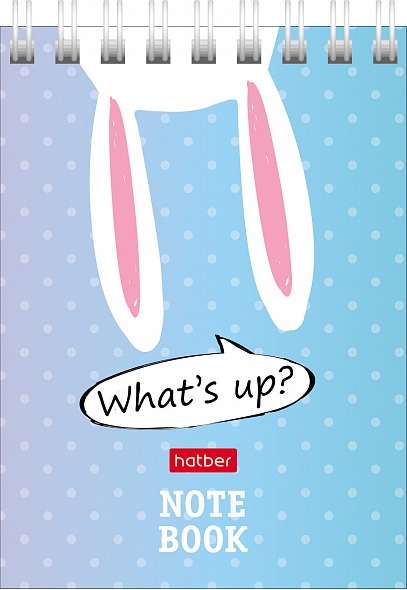 Notebook 40 sheets A7 - Funny Bunnies
