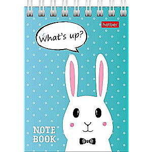 Notebook 40 sheets A7 - Funny Bunnies