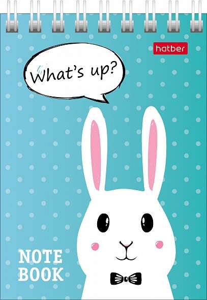 Notebook 40 sheets A7 - Funny Bunnies