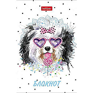 Notepad 48 sheets A7 - Fashionable Faces