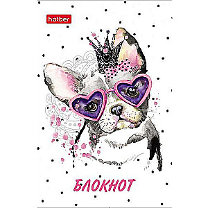 Notepad 48 sheets A7 - Fashionable Faces