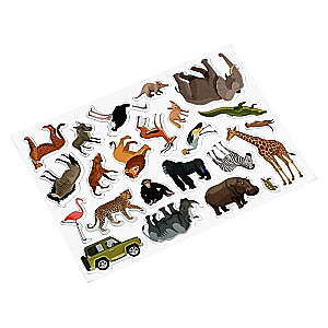 Magnetic Stories - Safari Zoo