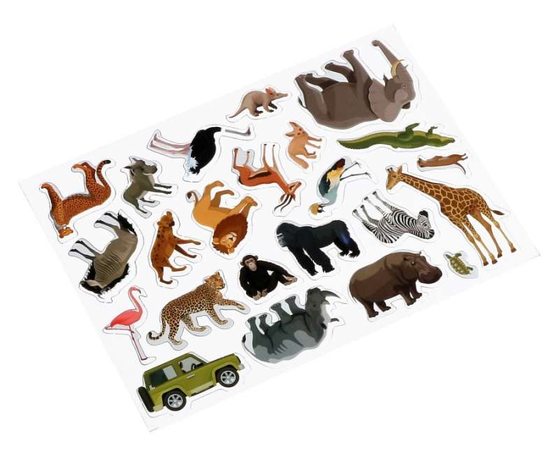 Magnetic Stories - Safari Zoo