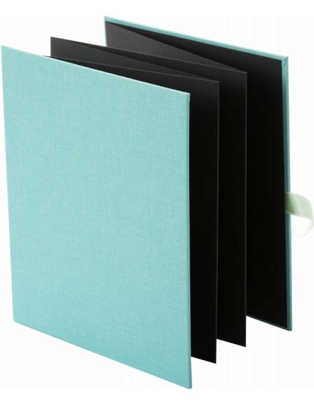 Photo album 15.5x19cm 10 photos Bella Vista Leporello Trend aqua