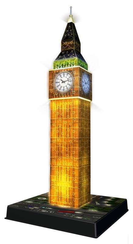 3D Puzzle Big Ben with Backlight