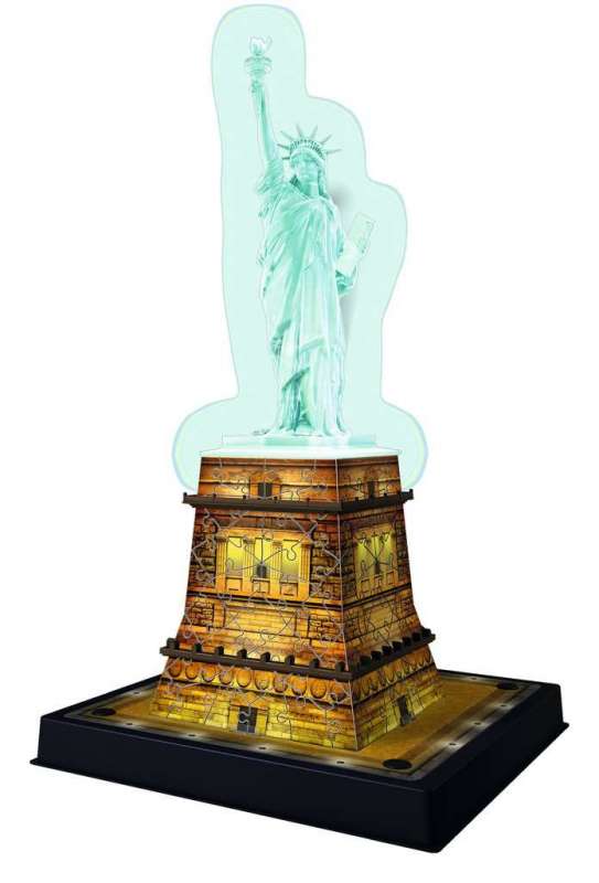 3D Puzzle Statue of Liberty with Backlight