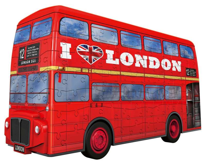 3D puzzle London bus, 216 pcs.