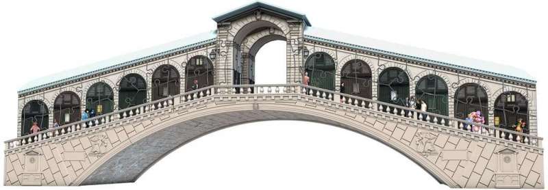 3D Puzzle Rialto Bridge, Venice, 216 pieces