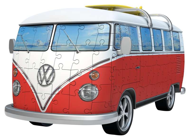 3D puzzle VW Bus, 162 pieces