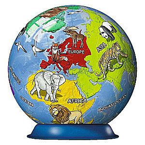 3D Puzzle Globe, 72 pieces