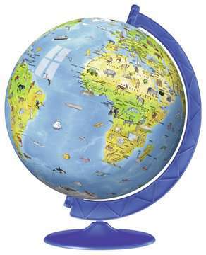 3D Puzzle Globe, 180 pcs.