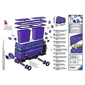 3D puzzle Night Bus Harry Potter