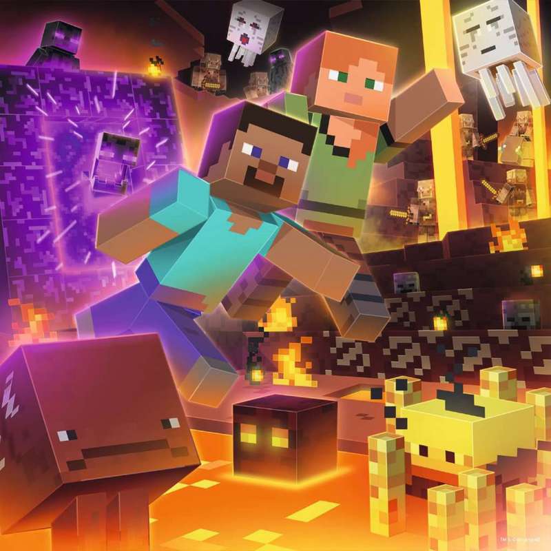 Minecraft Puzzle, 3x49