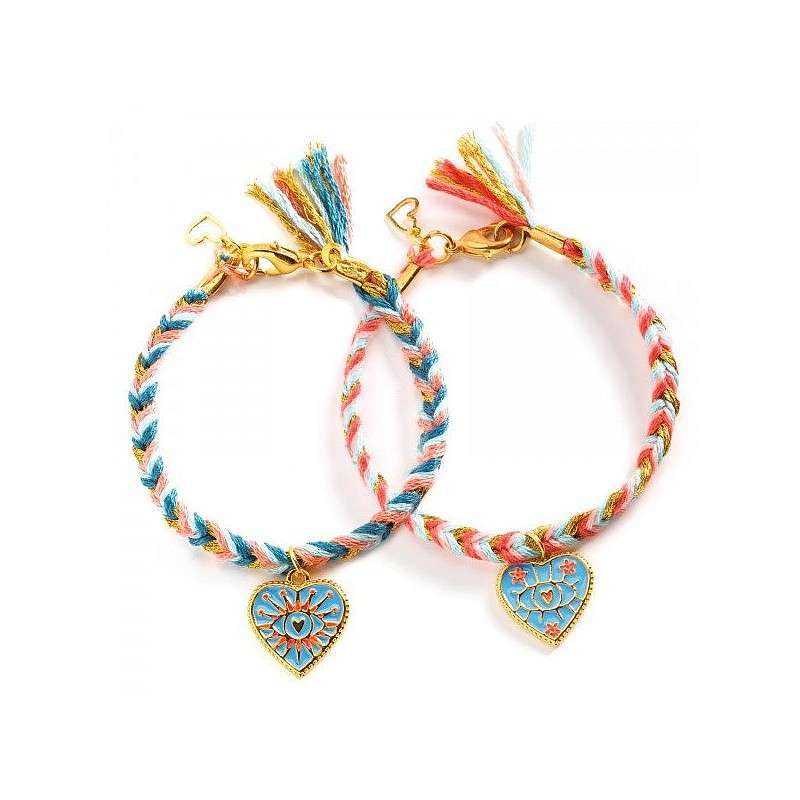 Craft Kit Friendship Bracelets - Friendship and Hearts