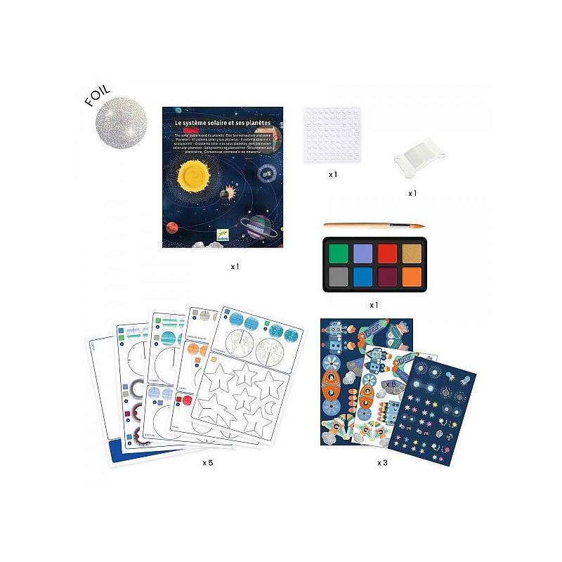 DIY Craft Kit – Drawing Decoration – Solar System