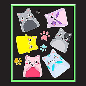Light Drawing Set - Kittens