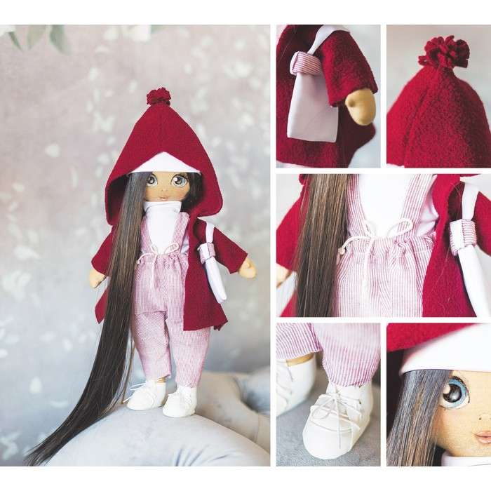 Interior Doll Ketti, sewing kit, 15.6 × 22.4 × 5.2 cm