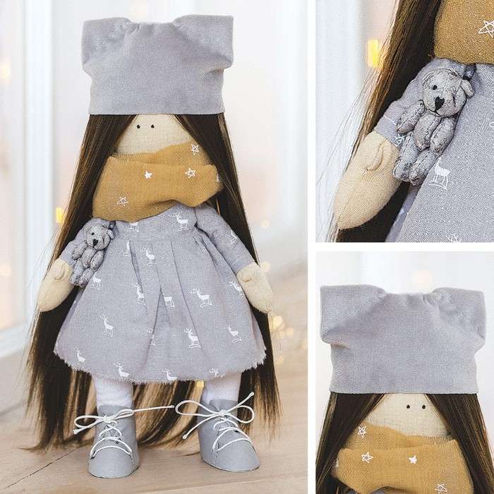 Interior Doll Sofia, Sewing Kit, 15.6 × 22.4 × 5.2 cm