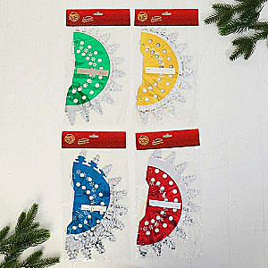 Foil Ball d-30 cm Christmas Trees, mix