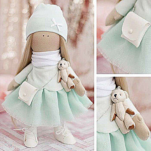 Interior Doll Kristi, Sewing Set, 18 × 22 × 3.6 cm