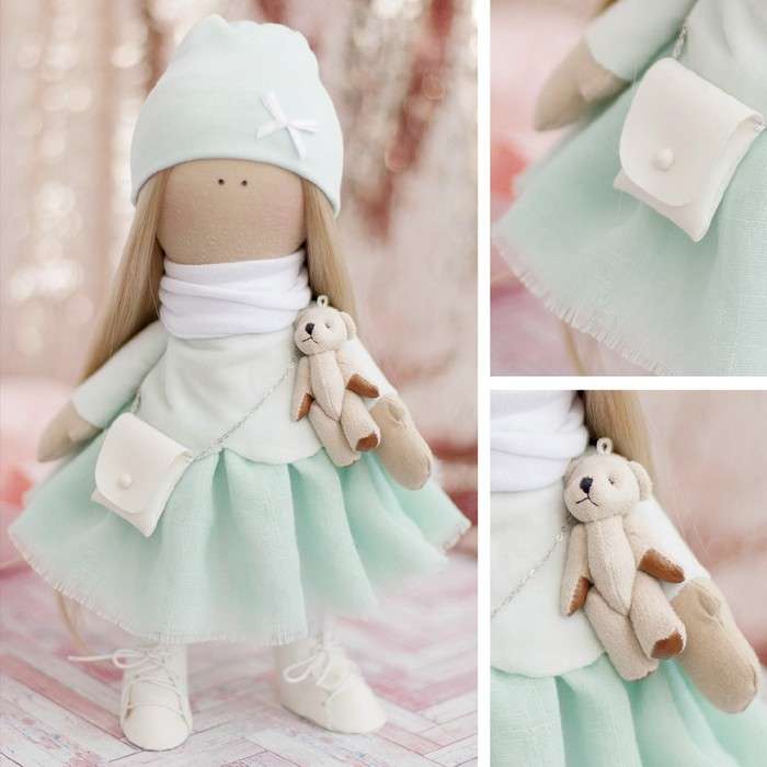 Interior Doll Kristi, Sewing Set, 18 × 22 × 3.6 cm
