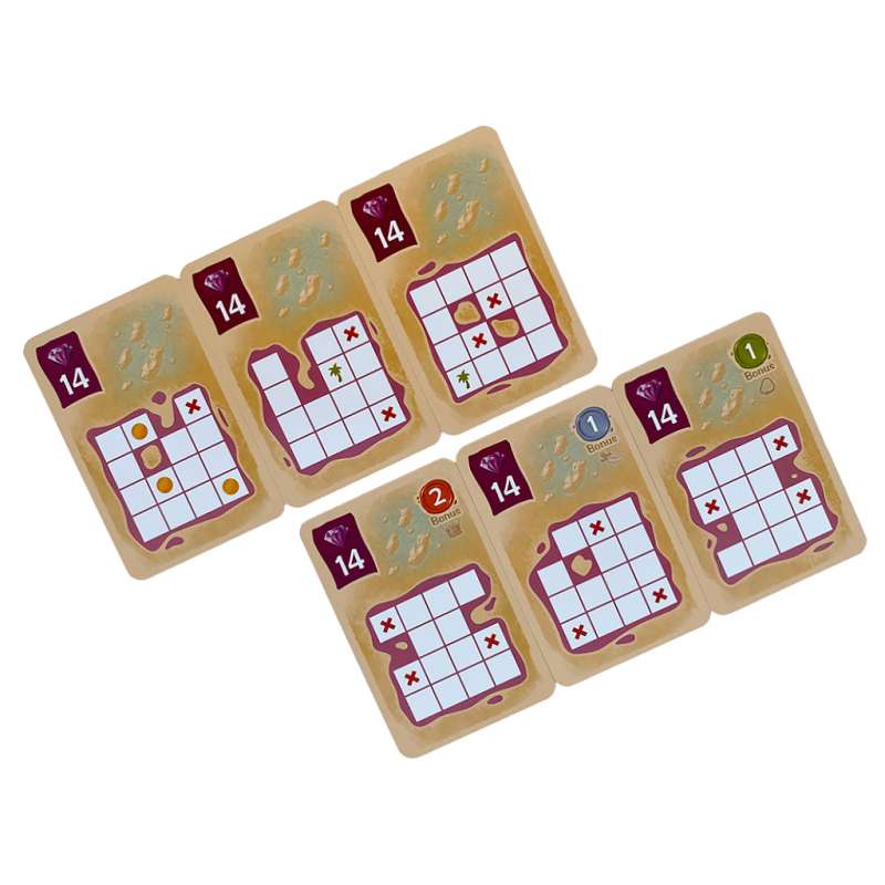 Board Game - Treasure Maps