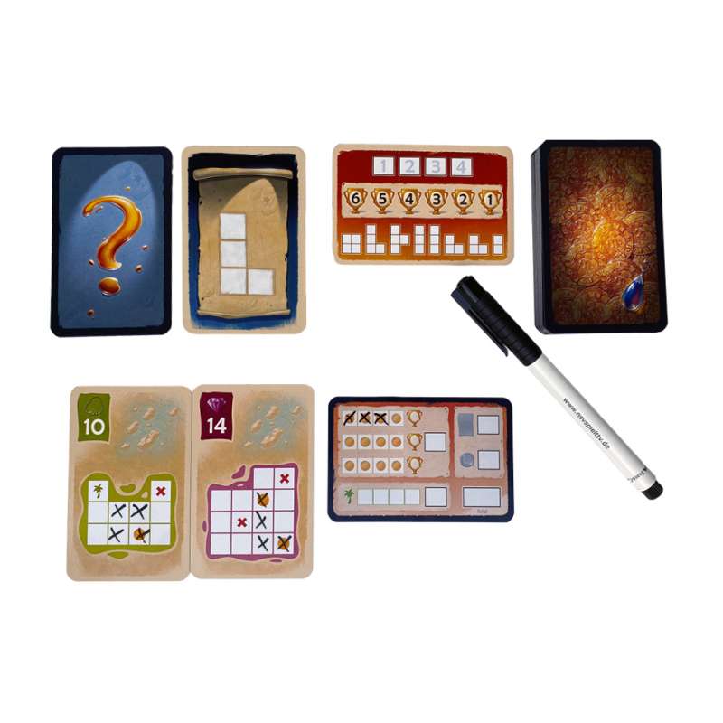 Board Game - Treasure Maps