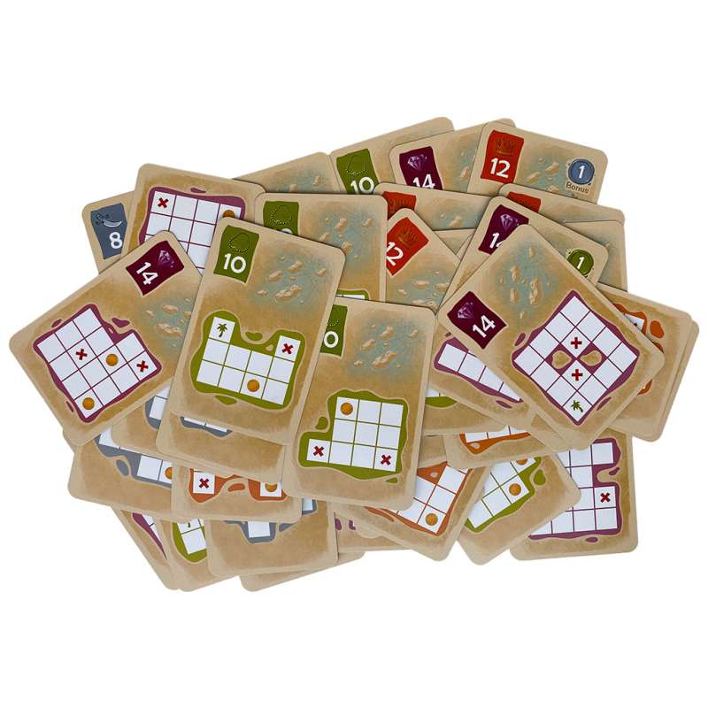 Board Game - Treasure Maps