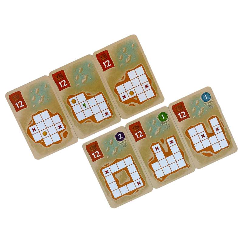 Board Game - Treasure Maps