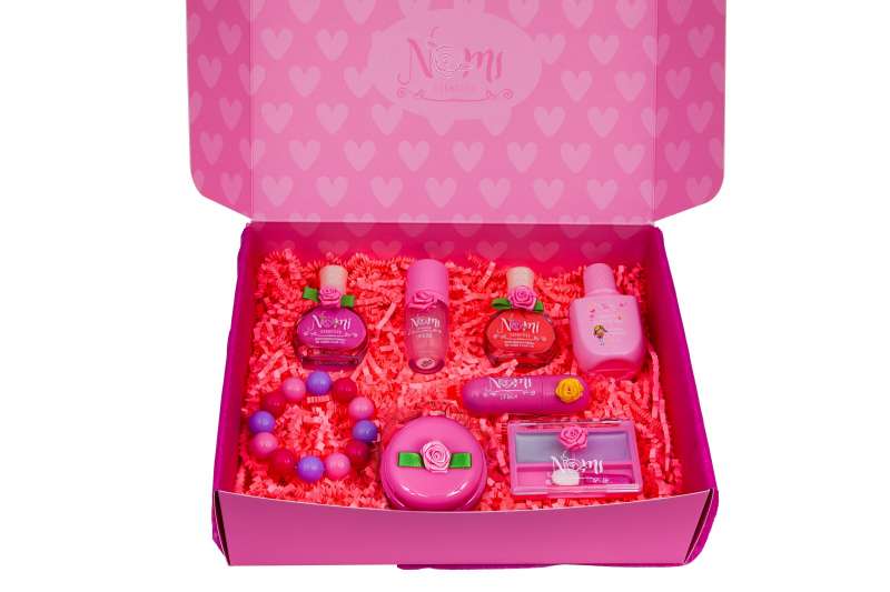 Child Cosmetics Set NOMI Beauty Box No. 15 - 8 Items