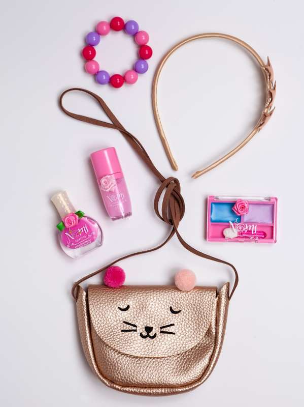 Nomi Children's Cosmetic Set in a Mini-Handbag - Wallet №01 - 6 Items