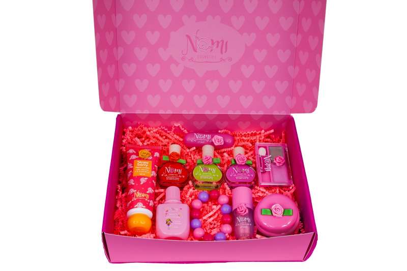 Children's Cosmetic Set NOMI Beauty box No. 14 -10 items