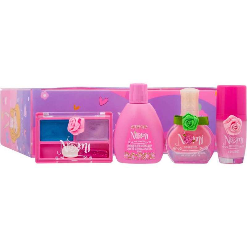 Children's Cosmetics Set NOMI Beauty box №7 - 4 items Nail Polish №10