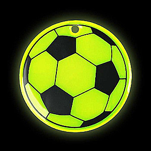 Reflective element football ball d5cm chain MIX