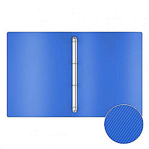 4-ring plastic folder ErichKrause® Diagonal Vivid, 35mm, A4, assorted