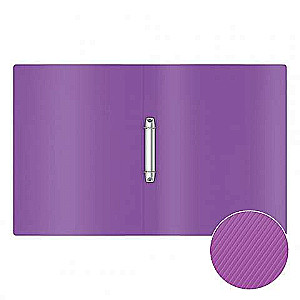 Ring binder plastic ErichKrause® Diagonal Vivid, 35mm, A4, assorted