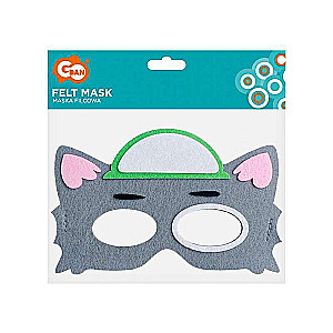 Felt Mask Dog Brigade - Ecologist, size 18 x 12 cm