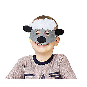 Felt Mask Sheep, size 25 x 14 cm