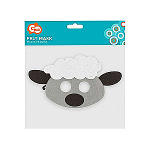 Felt Mask Sheep, size 25 x 14 cm