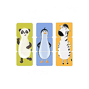 Board game Puzzle Trio. Living Emotions 30 Cards