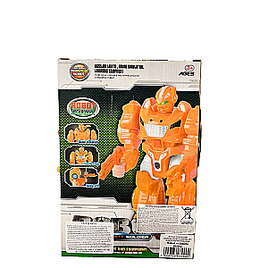 Robot with sound and light