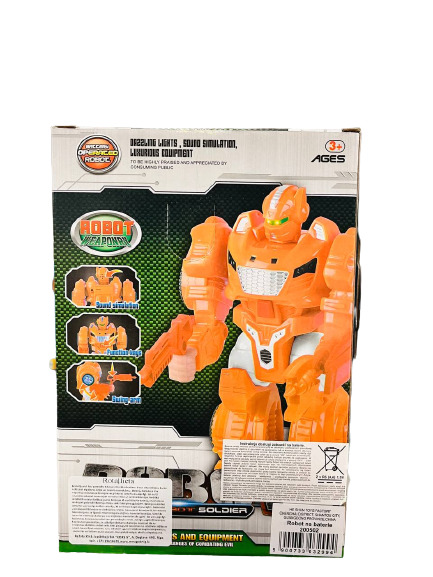 Robot with sound and light