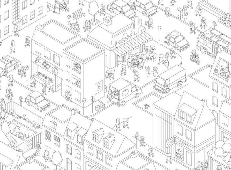 Board Game - MicroMacro: Crime City. Overground
