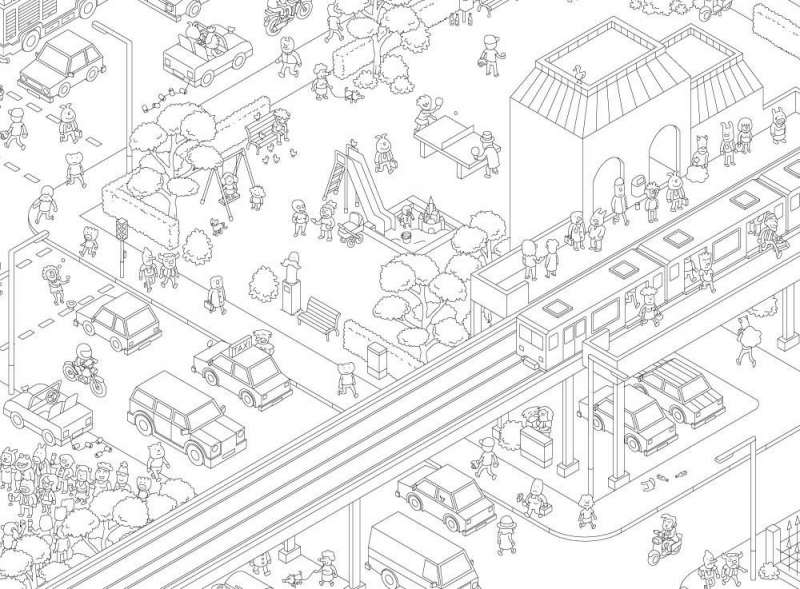 Board Game - MicroMacro: Crime City. Overground