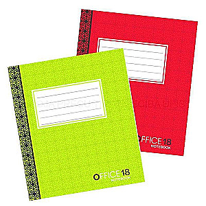 Notebook 18 sheets in line